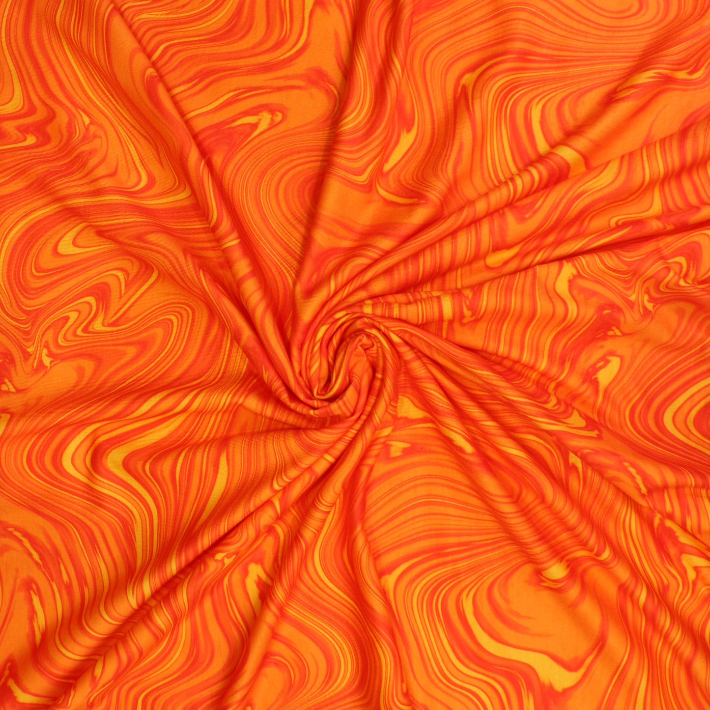 Viscose Jersey Fabric - Orange