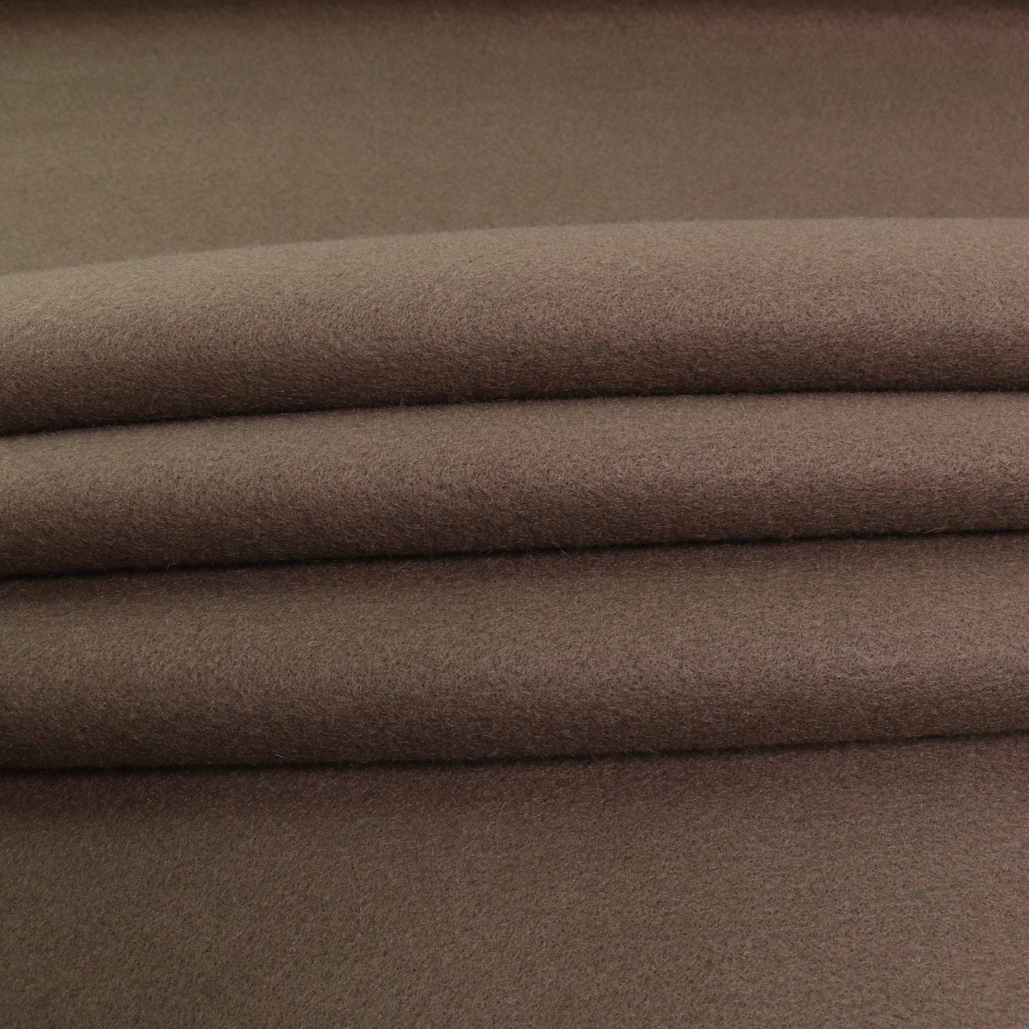 Faux Wool Fabric - Taupe, Khaki, Burned orange