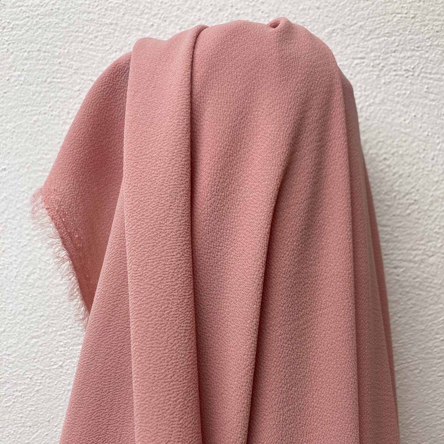 Bubble Crepe Fabric - Dusty Pink