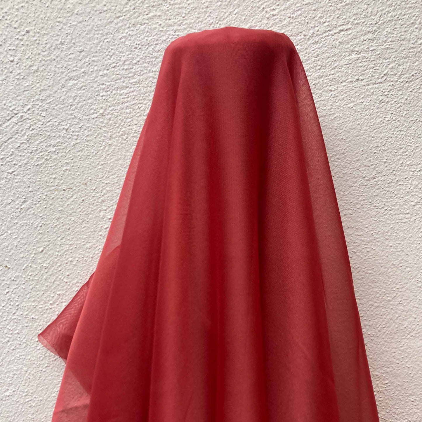 Chiffon Fabric - Red