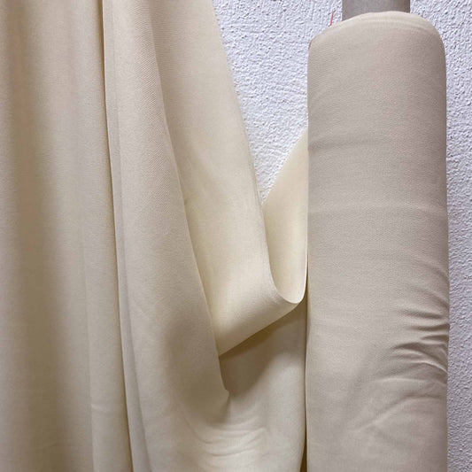Georgette Fabric - Cream