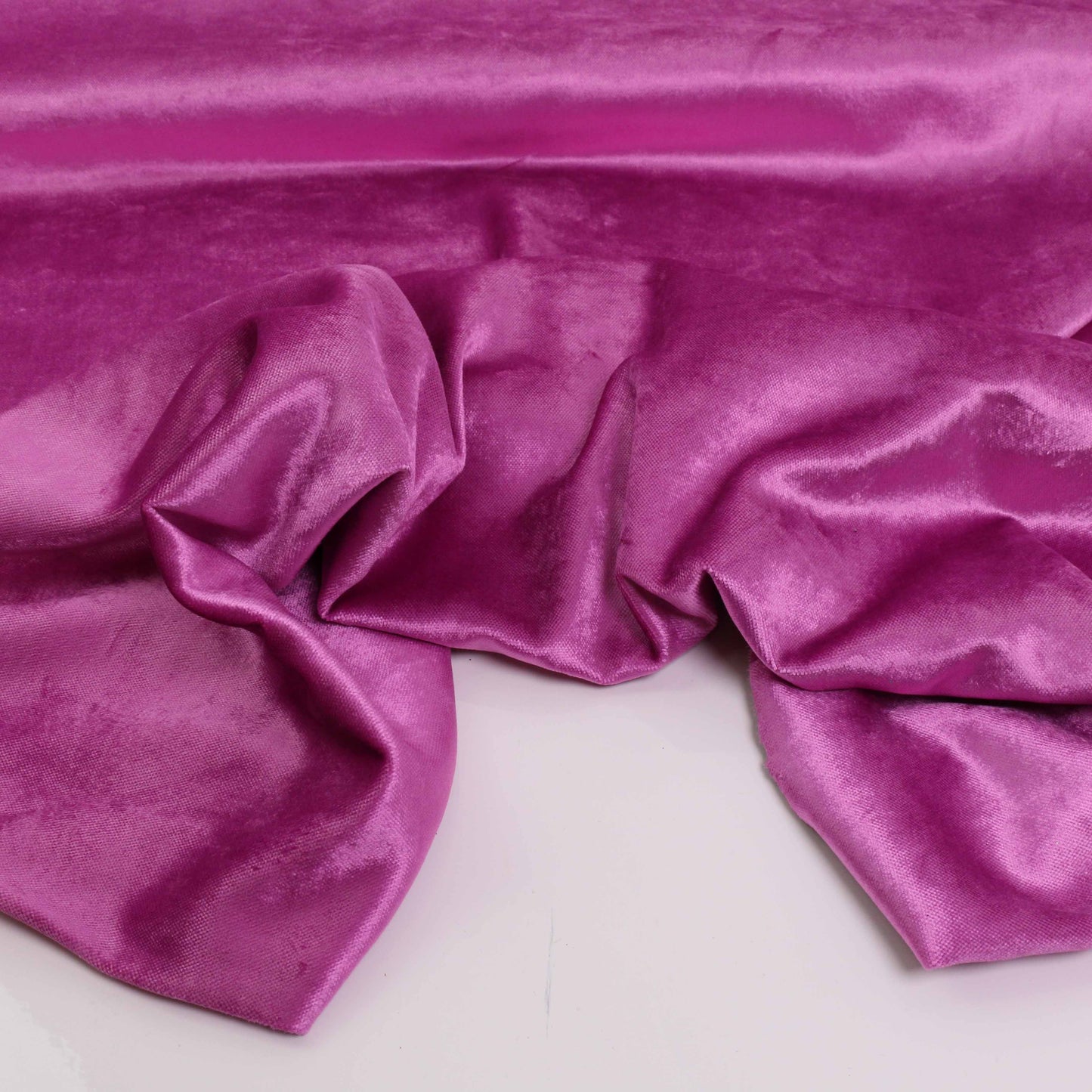 Cotton Velvet fabric - Lilac