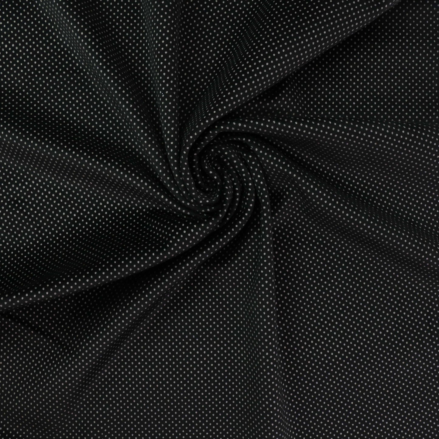 Cotton Velvet fabric - Black