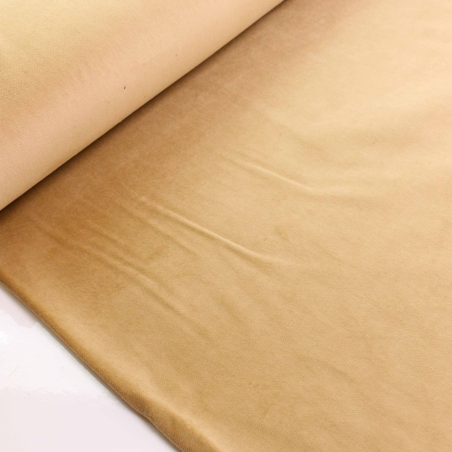 Cotton Velvet fabric - Gold