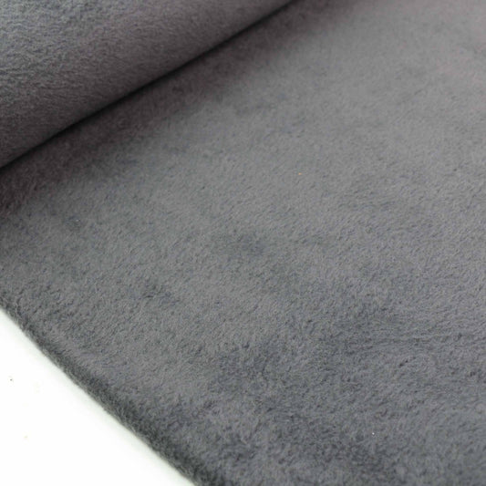Fleece Fabric - Grey, Green, Blue, Black, Purple