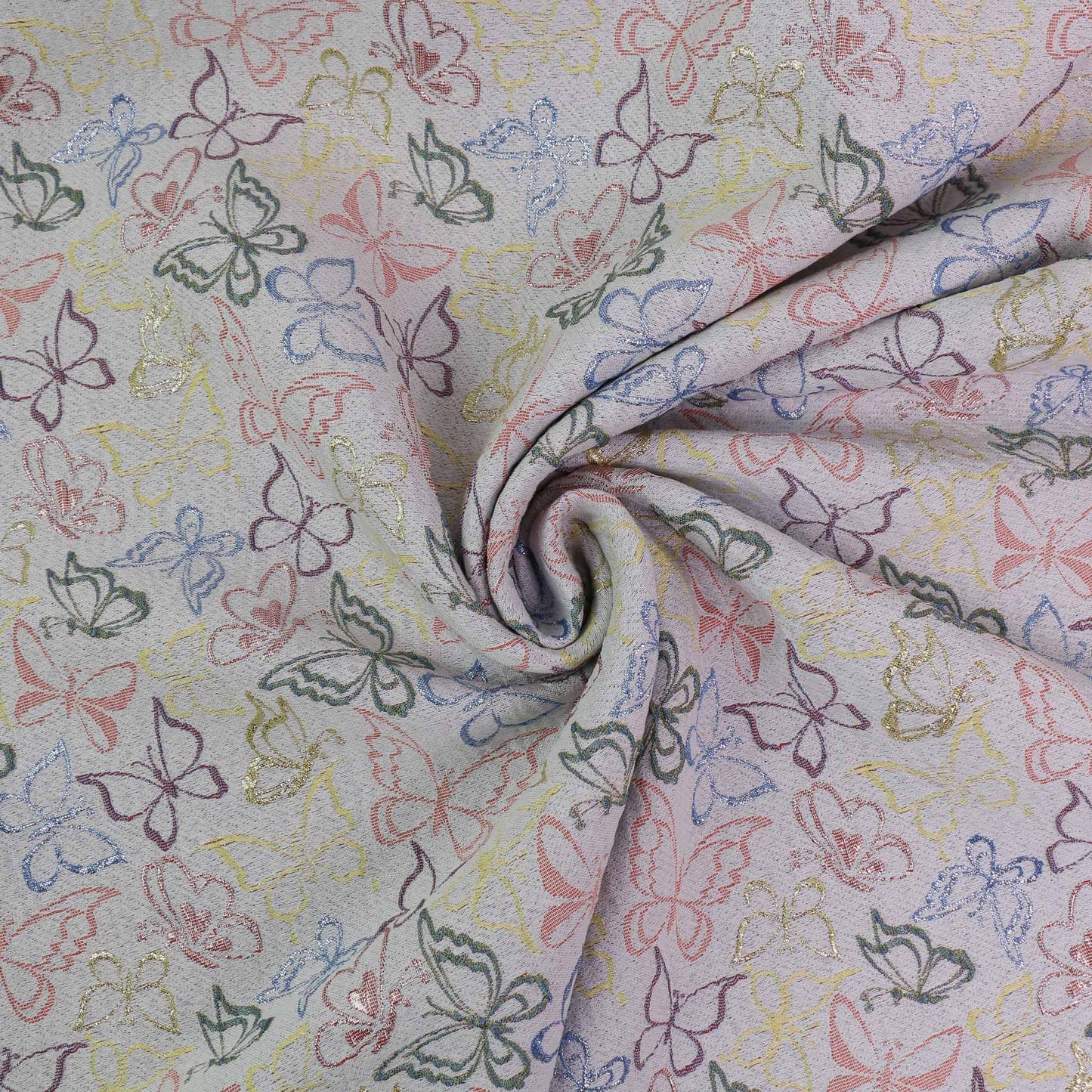 Jacquard Fabric - Multicoloured