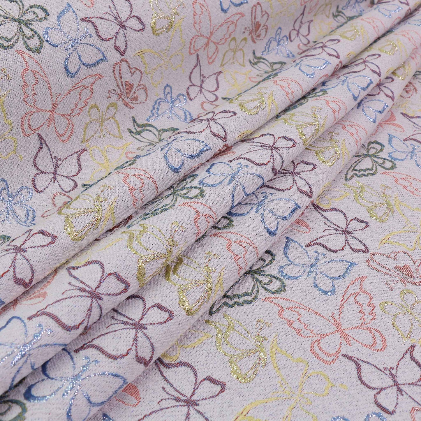 Jacquard Fabric - Multicoloured