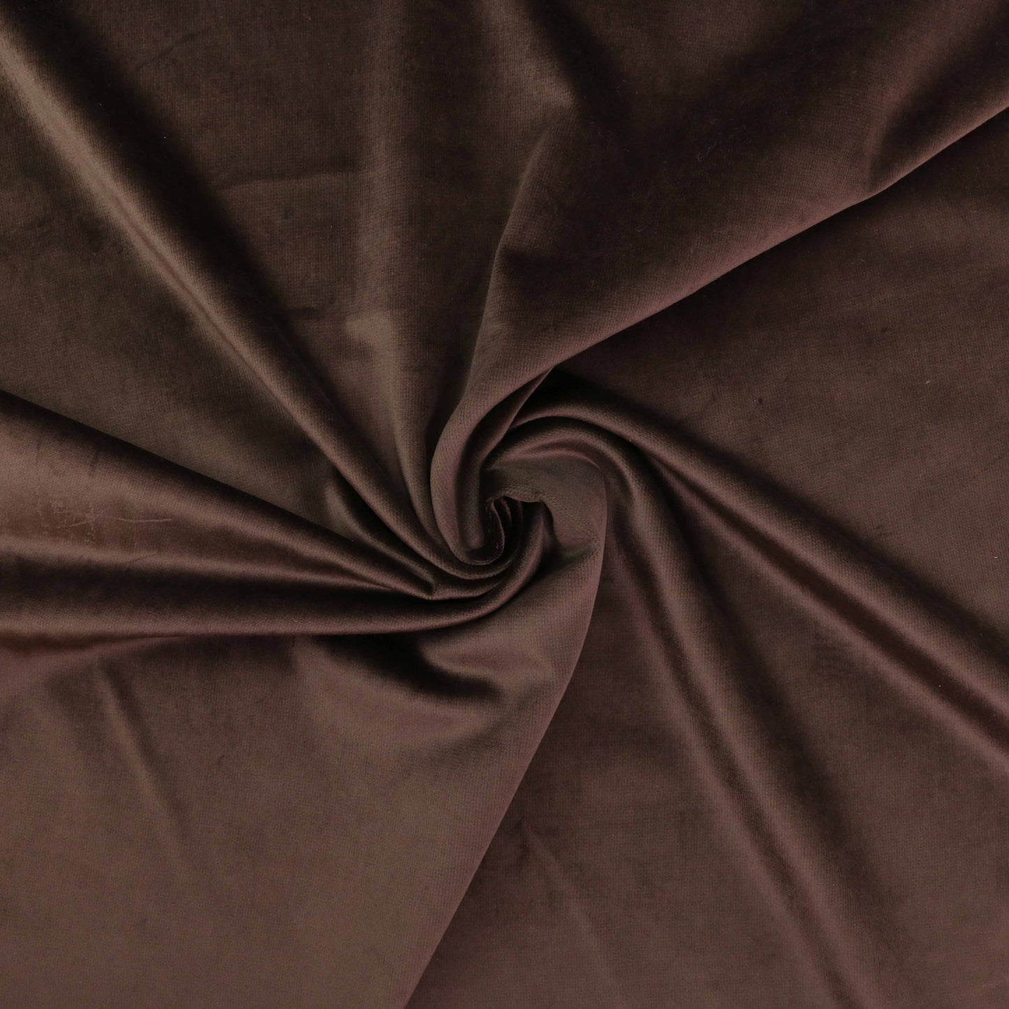 Cotton Velvet fabric - Brown