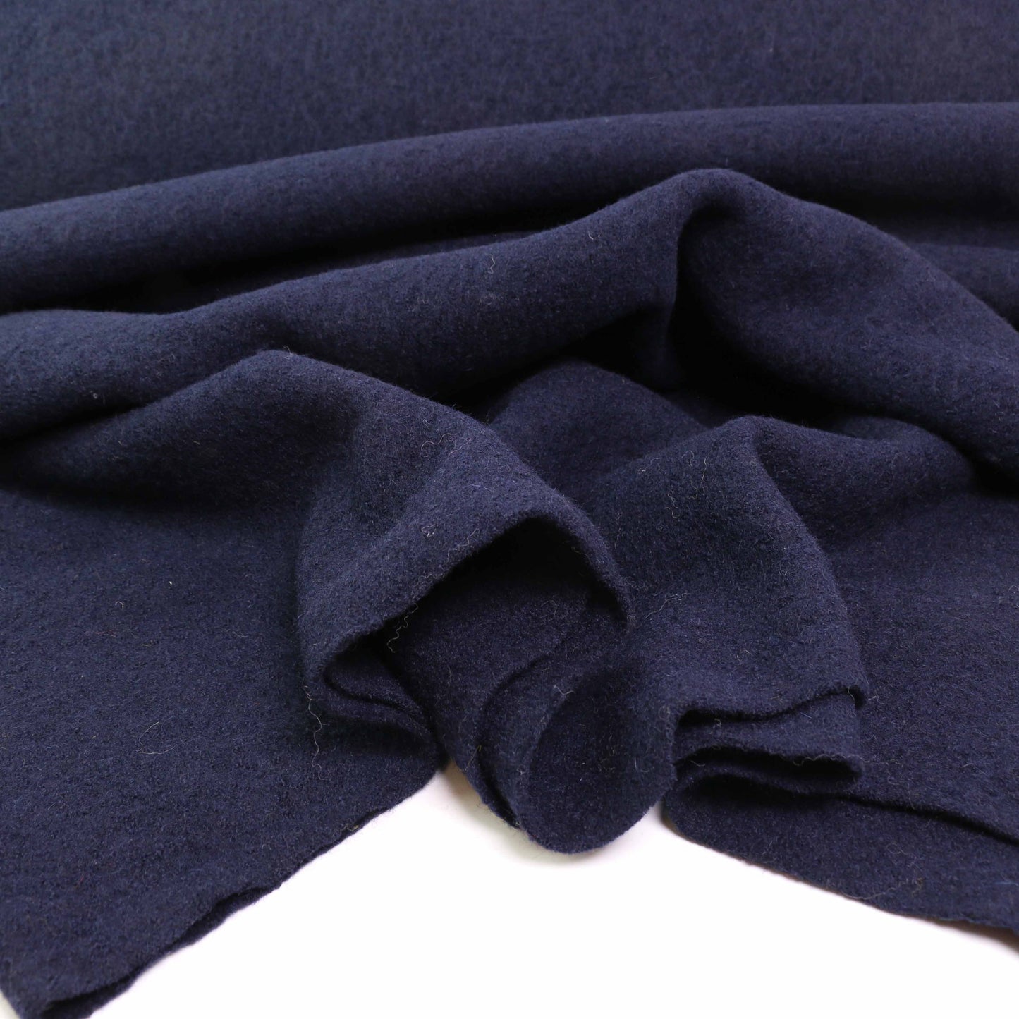 Boiled Wool Fabric - Navy, teal, mustard, charcoal, black