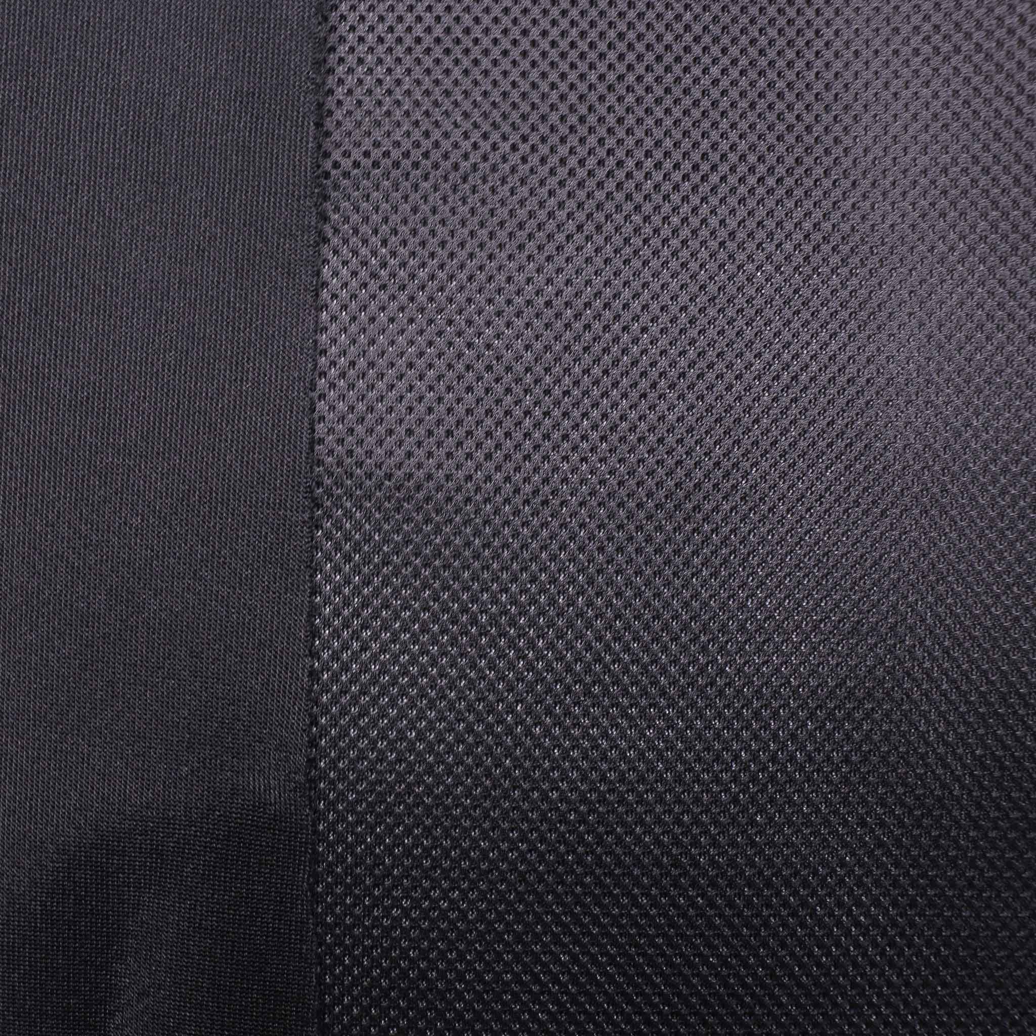 Black cotton mesh clearance fabric