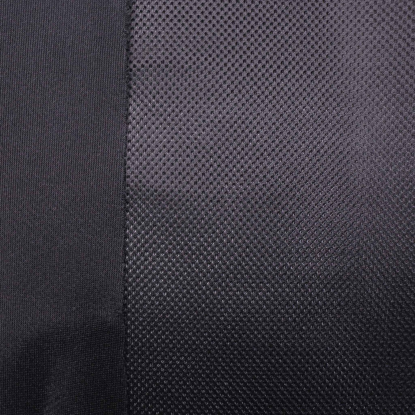 3D mesh spacer airtex sports dress fabric in black
