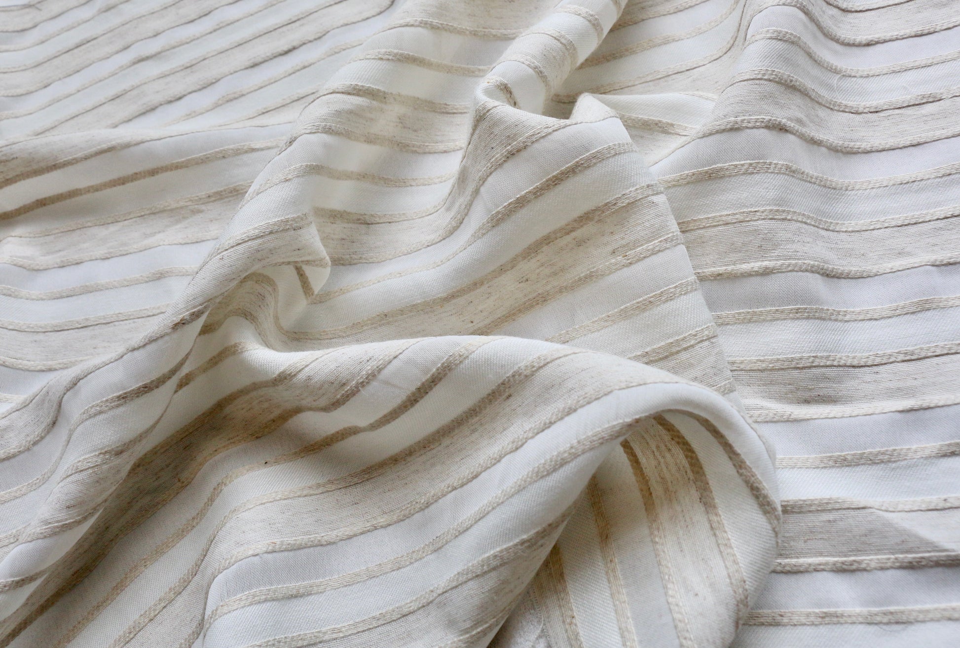 polycotton-voile-fabric-beige-jacquard-stripe-design-on-off-white-clothcontrol