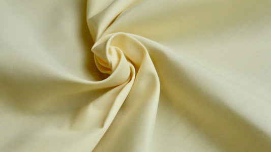 REMNANT 0.45m x 1.12m - PLAIN POLYCOTTON FABRIC - Poplin - Arts & crafts - Dress fabric