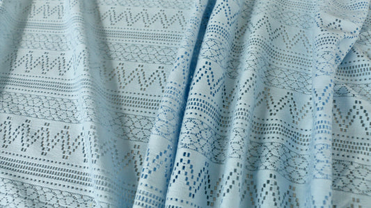 stretchy-lace-fabric-vintage-inspired-zigzag-design-clothcontrol