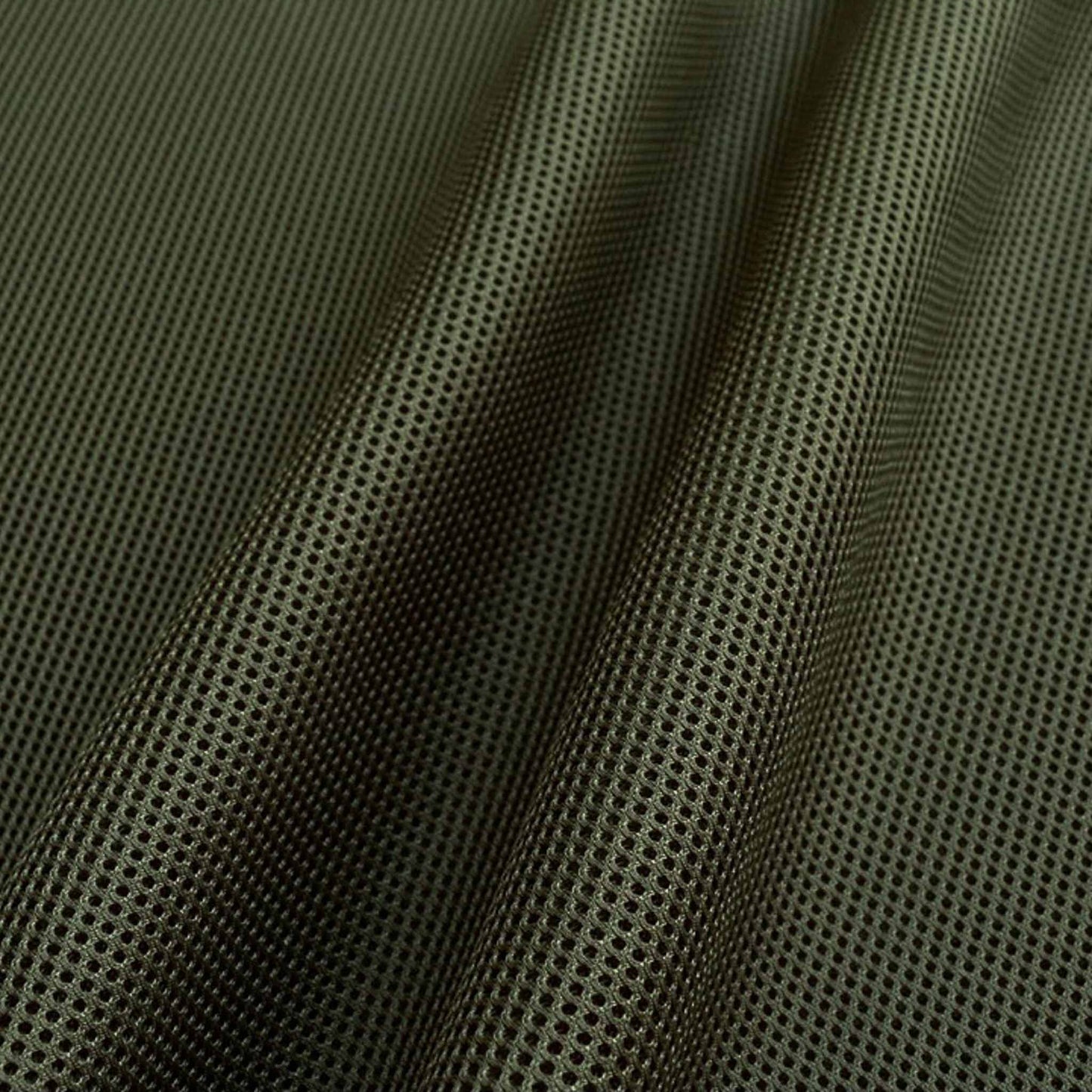 3D airtex spacer mesh sport fabric dressmaking in Khaki green