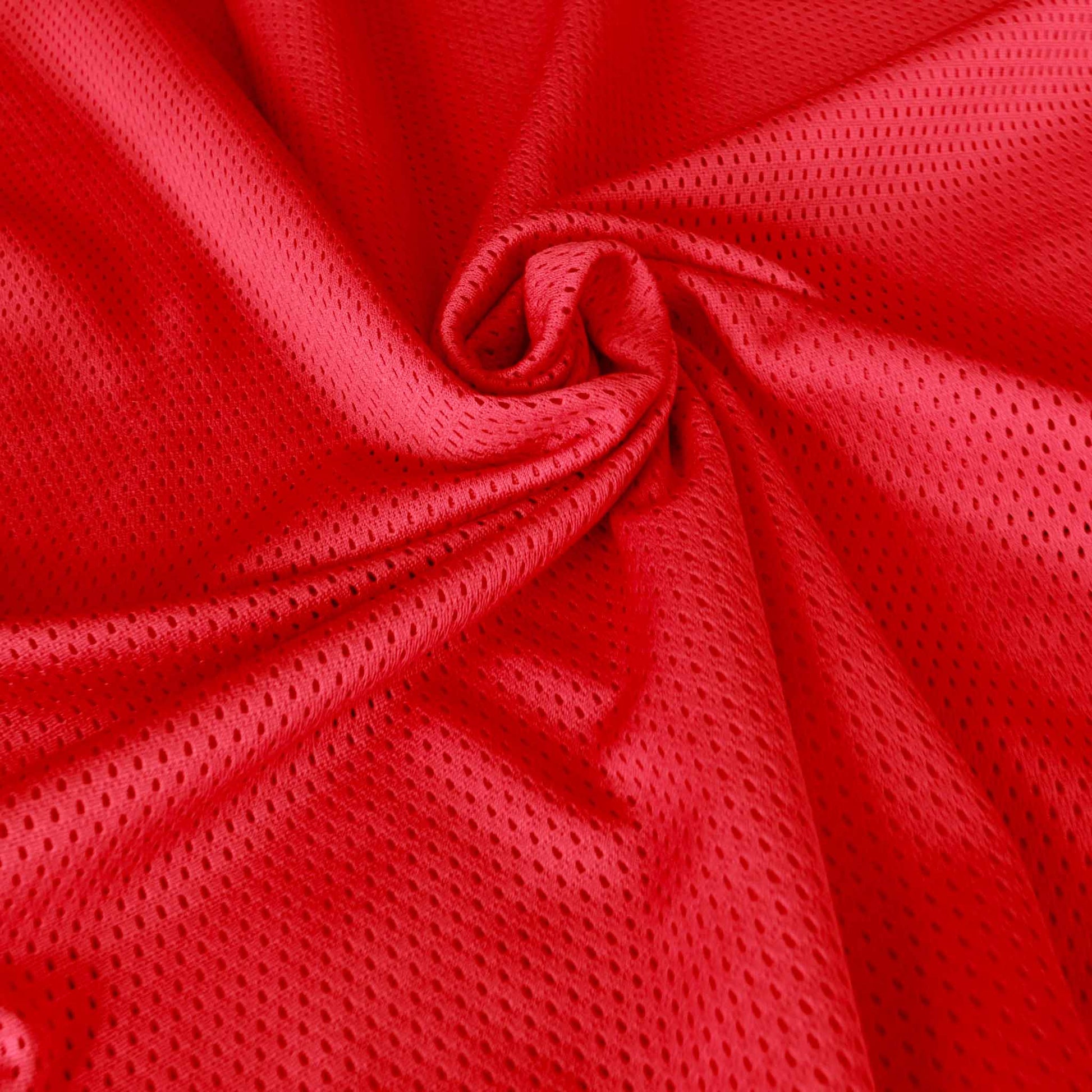 red airtext jersey fabric for sports dressmaking
