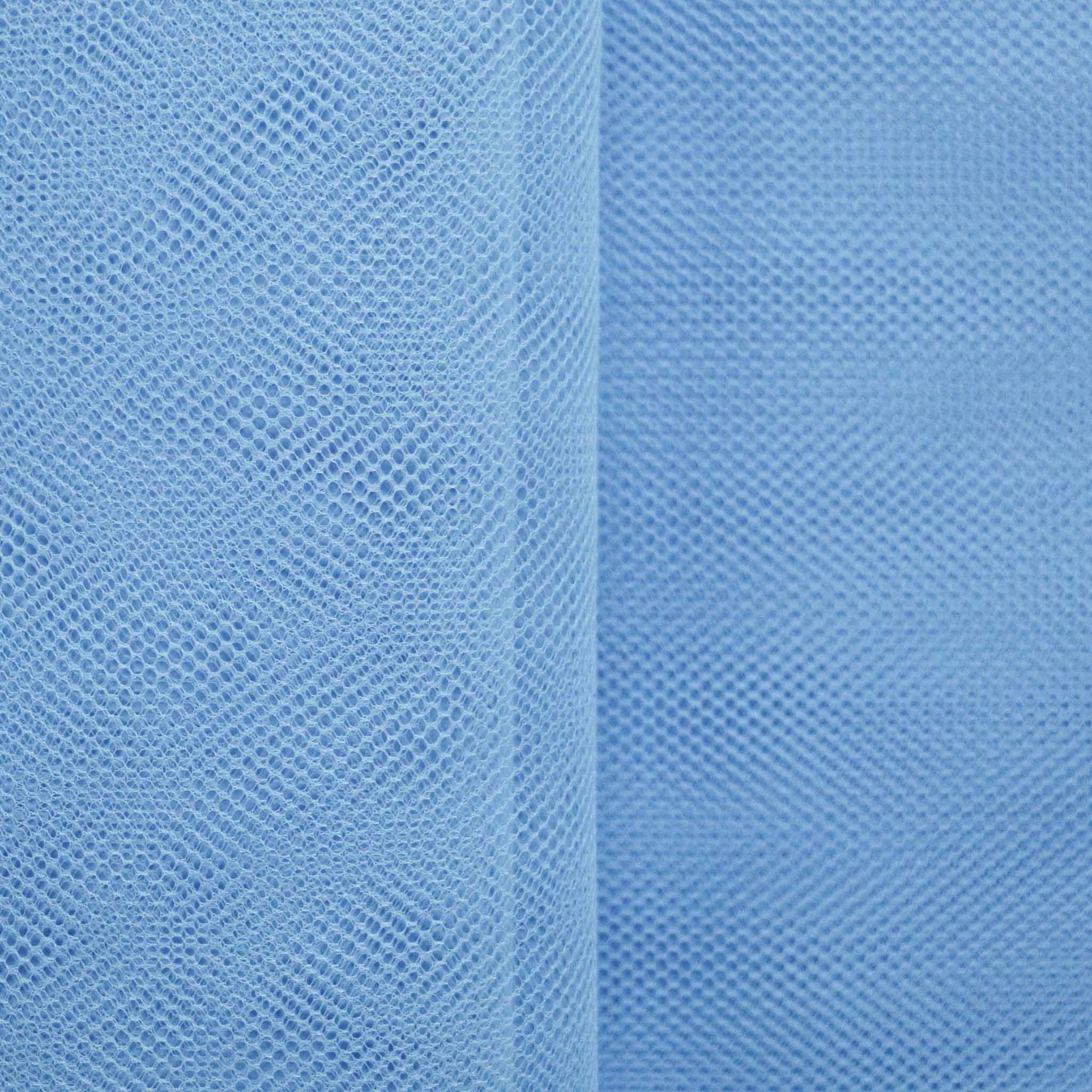 baby blue nylon netting fabric for dressmaking