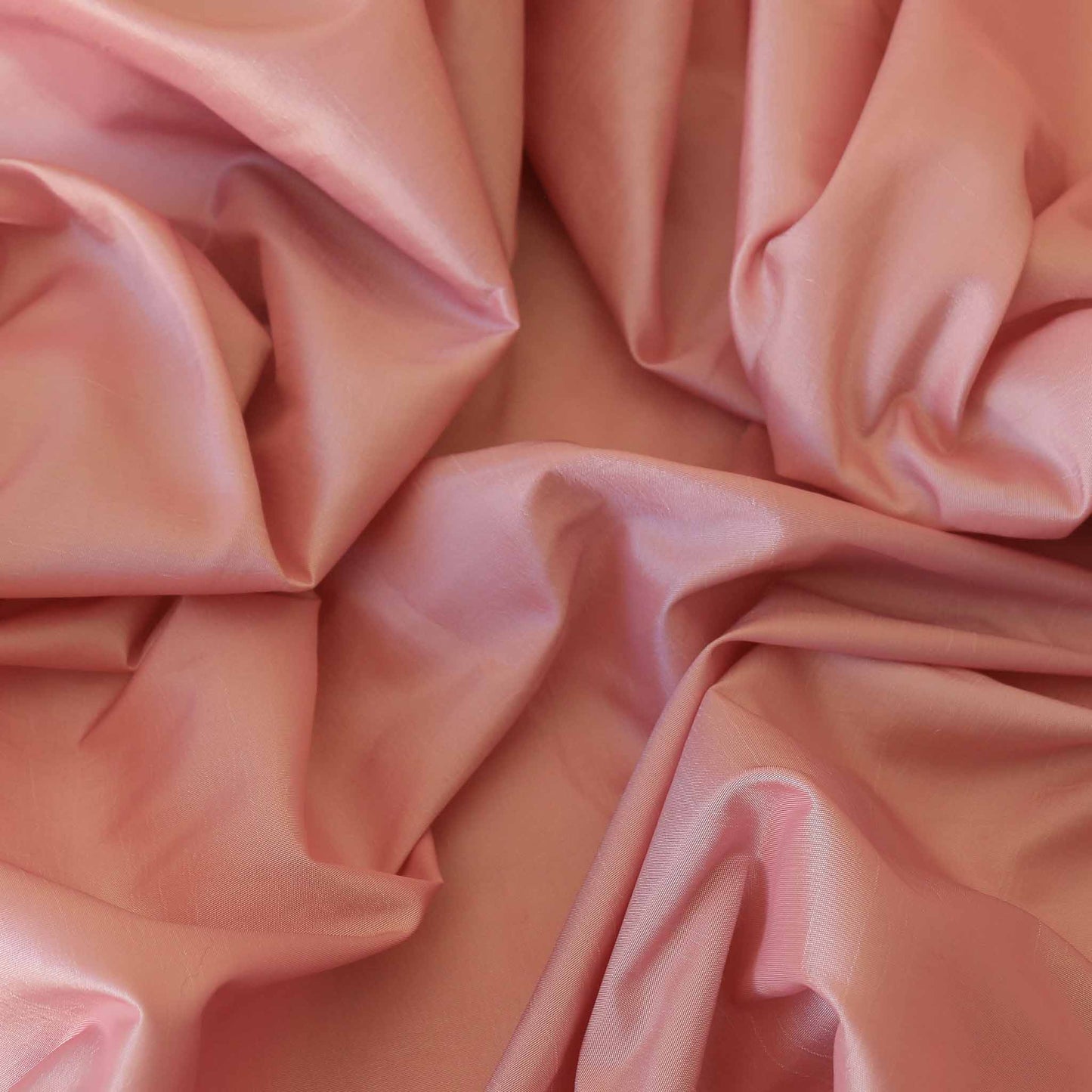 plain taffeta fabric for dressmaking in baby pink colour