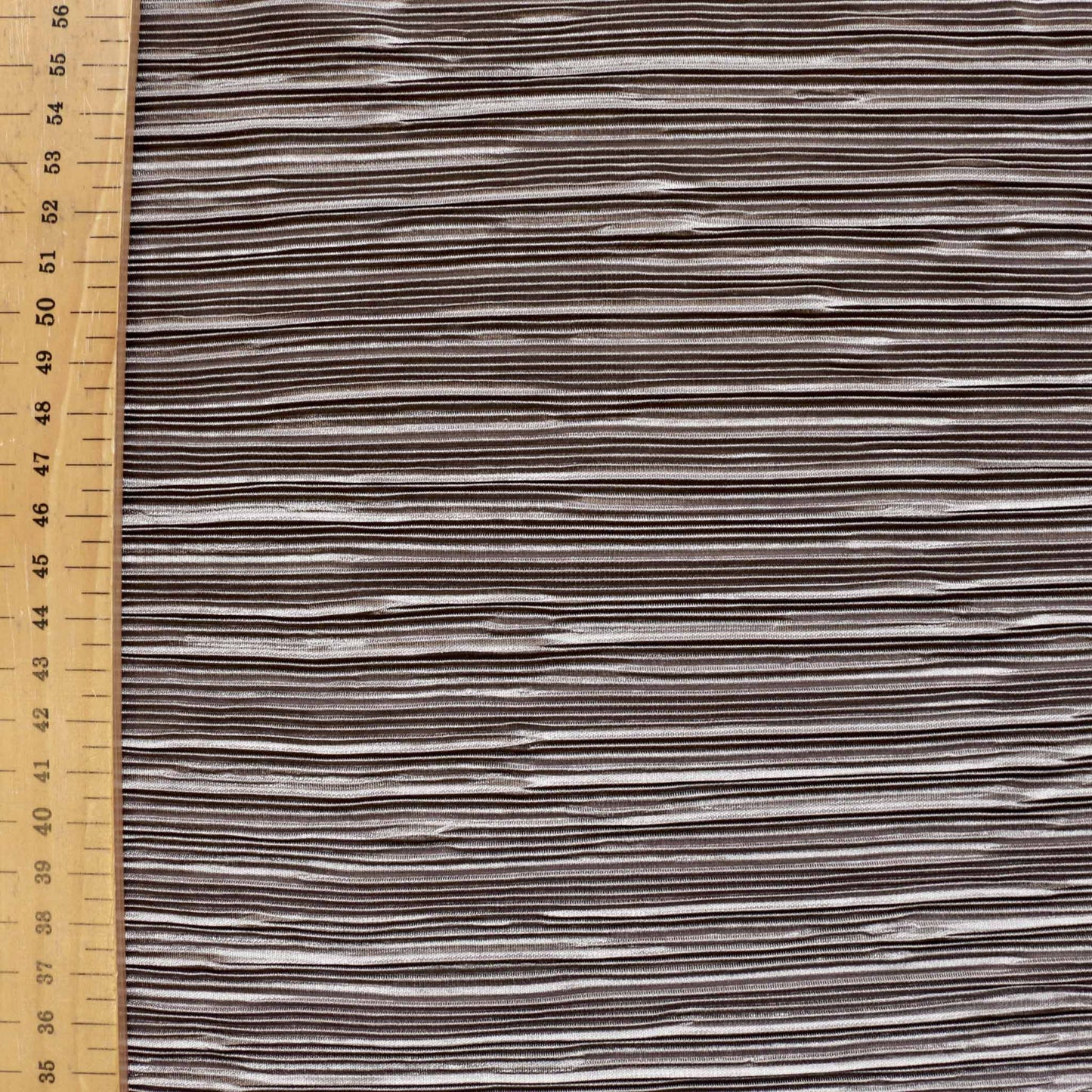 metre beige pleated plisse dressmaking fabric