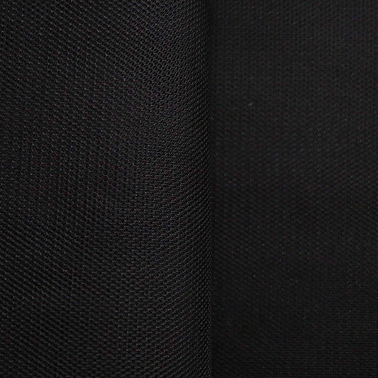 plain black dressmaking netting tulle fabric