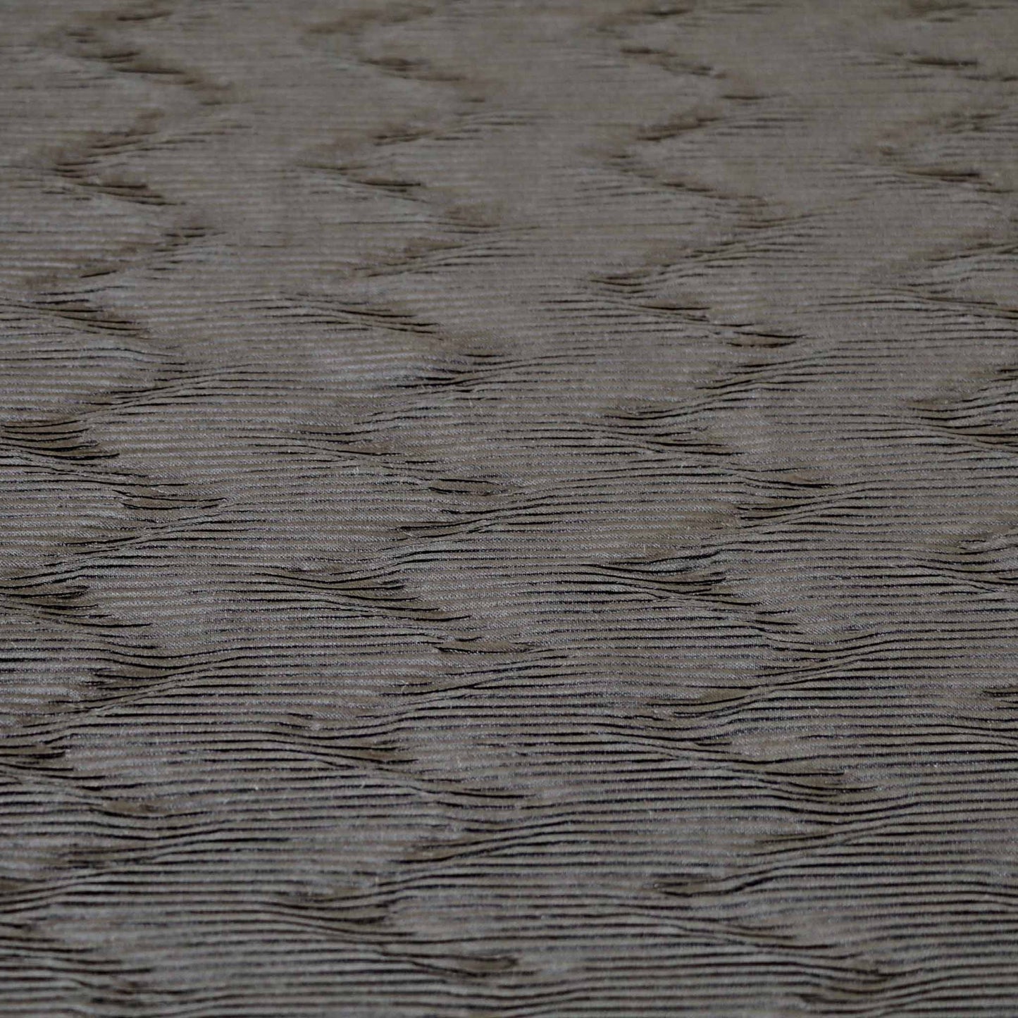 wavey striped black plisse fabric for dressmaking