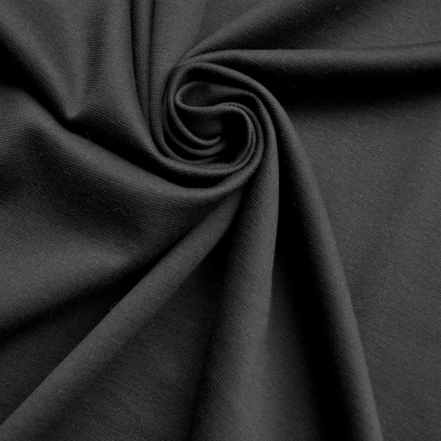 ponte roma jersey knit fabric in black for dressmaking