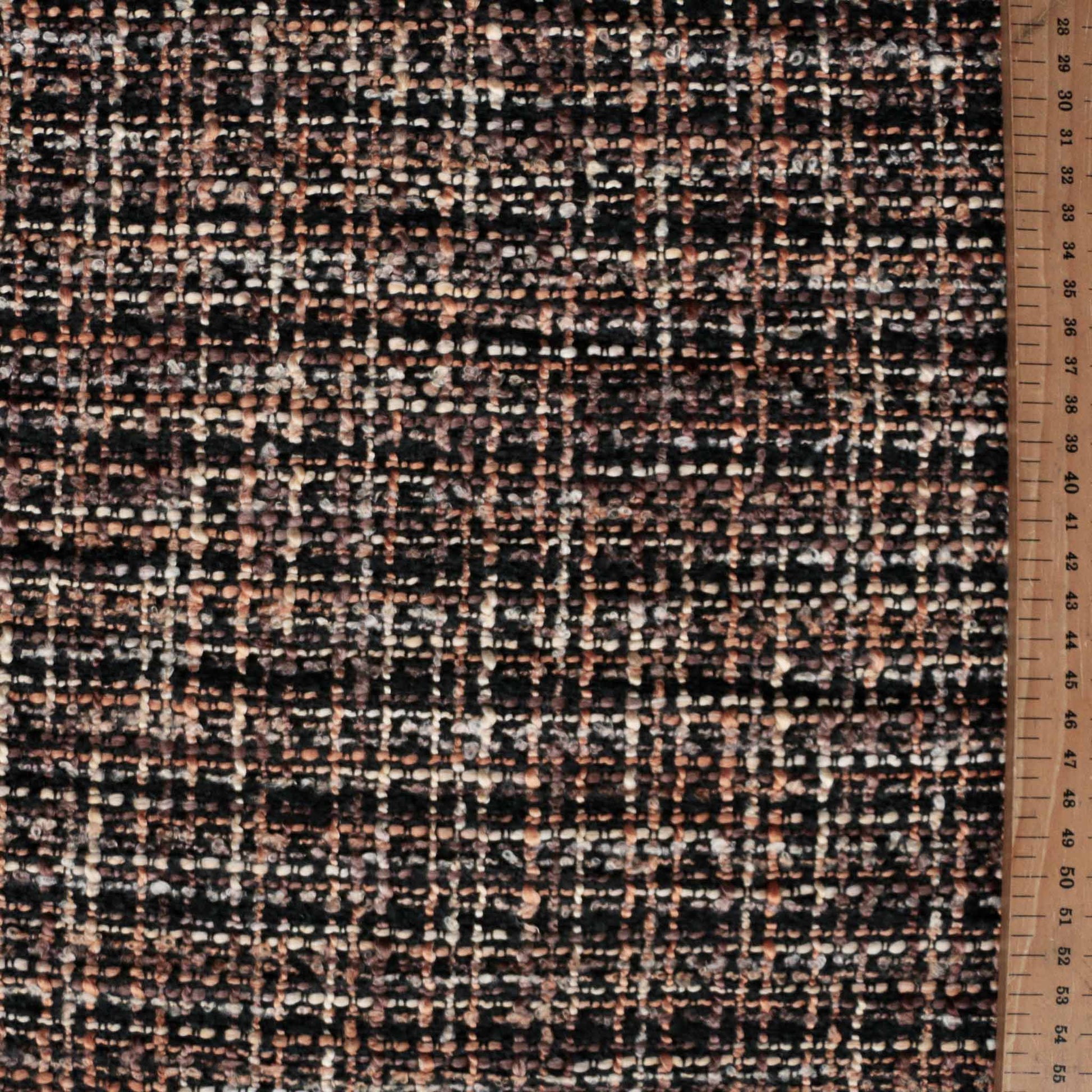 metre boucle dressmaking fabric wool blend