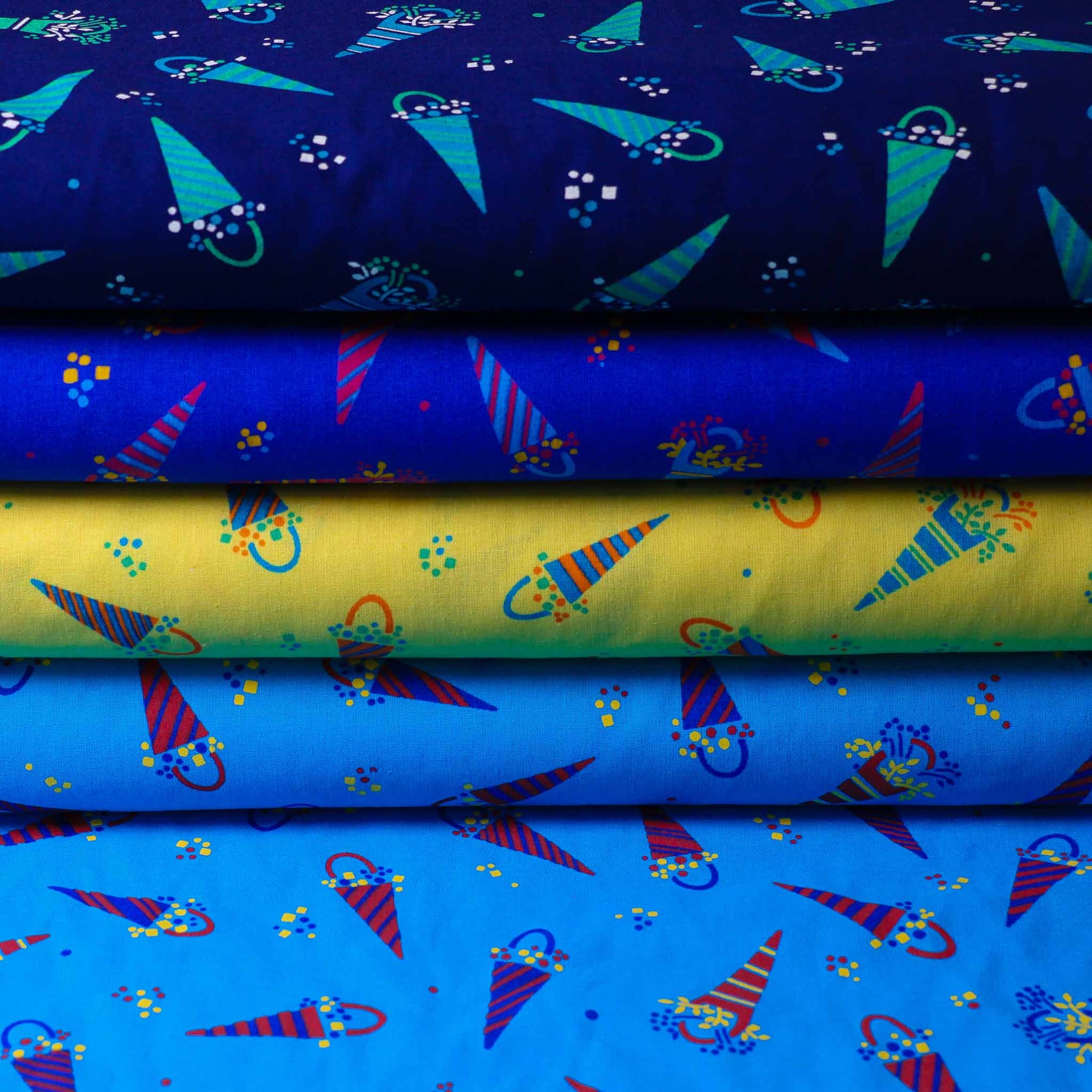 sustainable retro collection of cotton fabrics from clothcontrol fabric shop