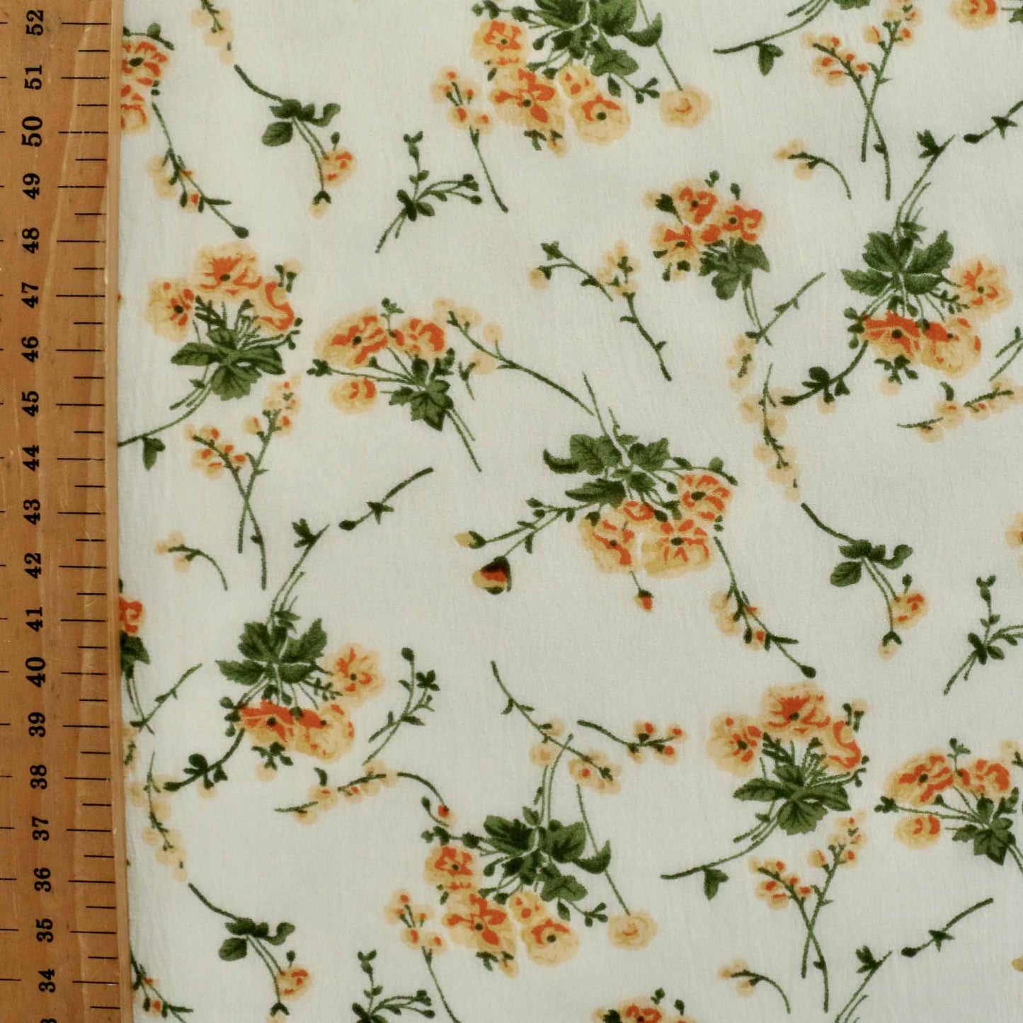 Yellow Small Flower Cotton print-110202 - Shop Fabrics like Cotton, Rayon,  Prints, Checks, Plain