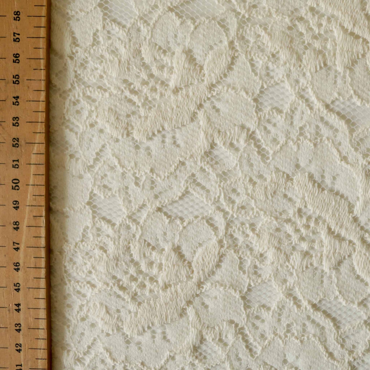 metre embroidery cream floral lace fabric for dressmaking