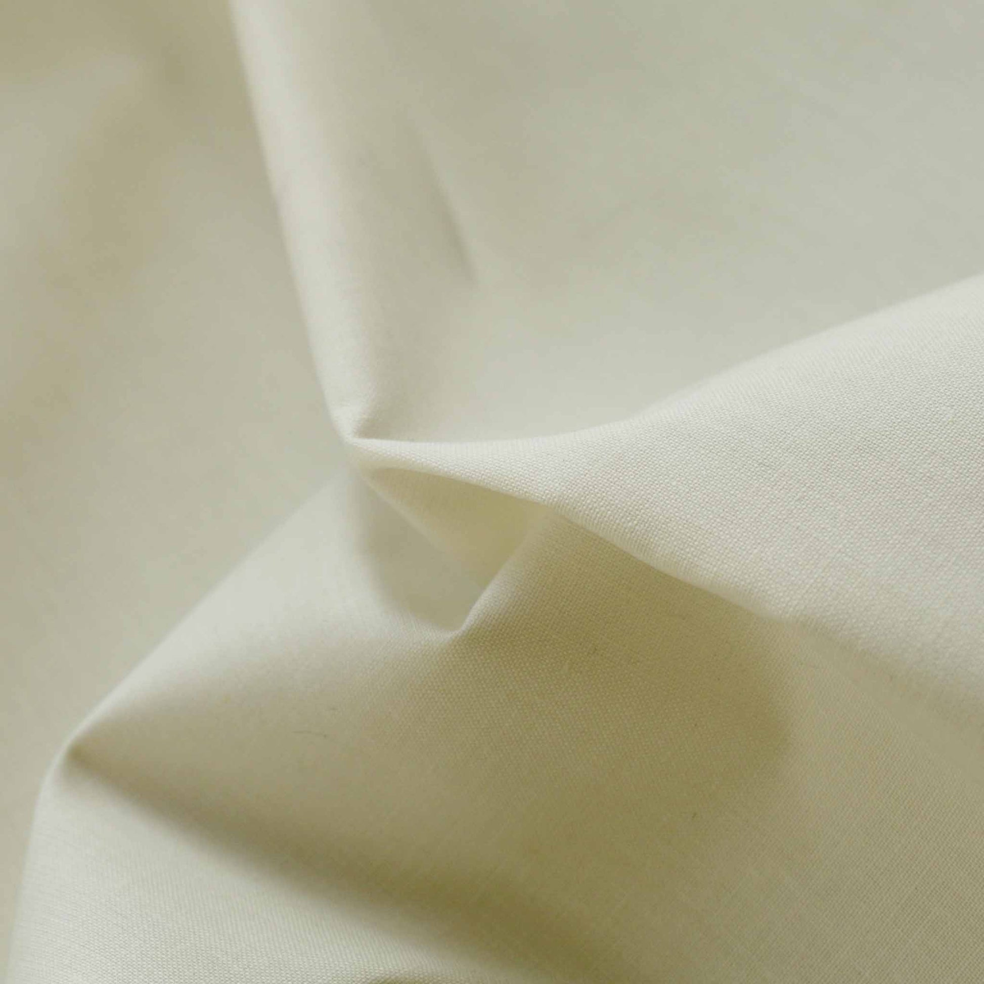 plain cream extra wide polycotton sheeting fabric for dressmaking