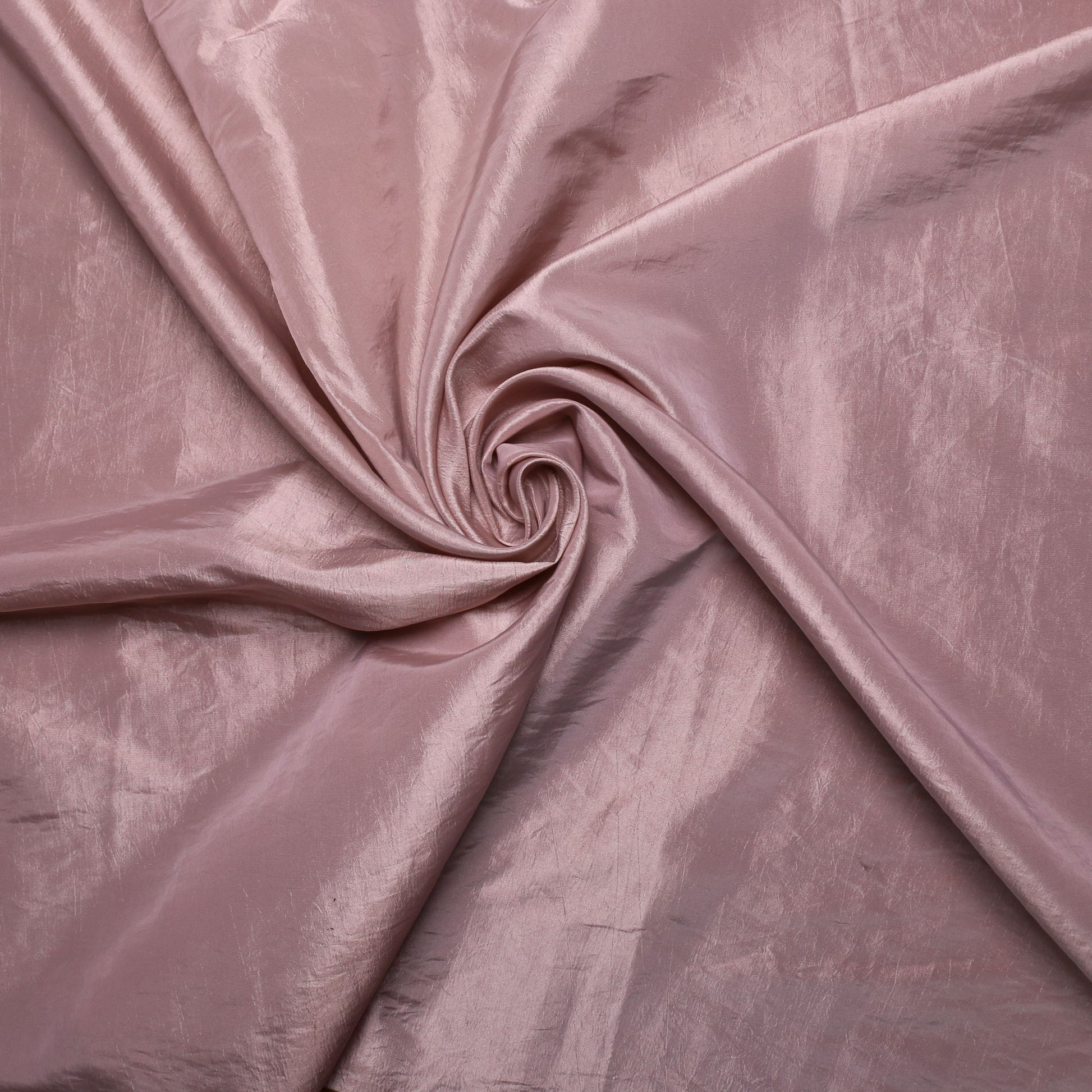 taffeta fabric for dressmaking in dusty pink colour