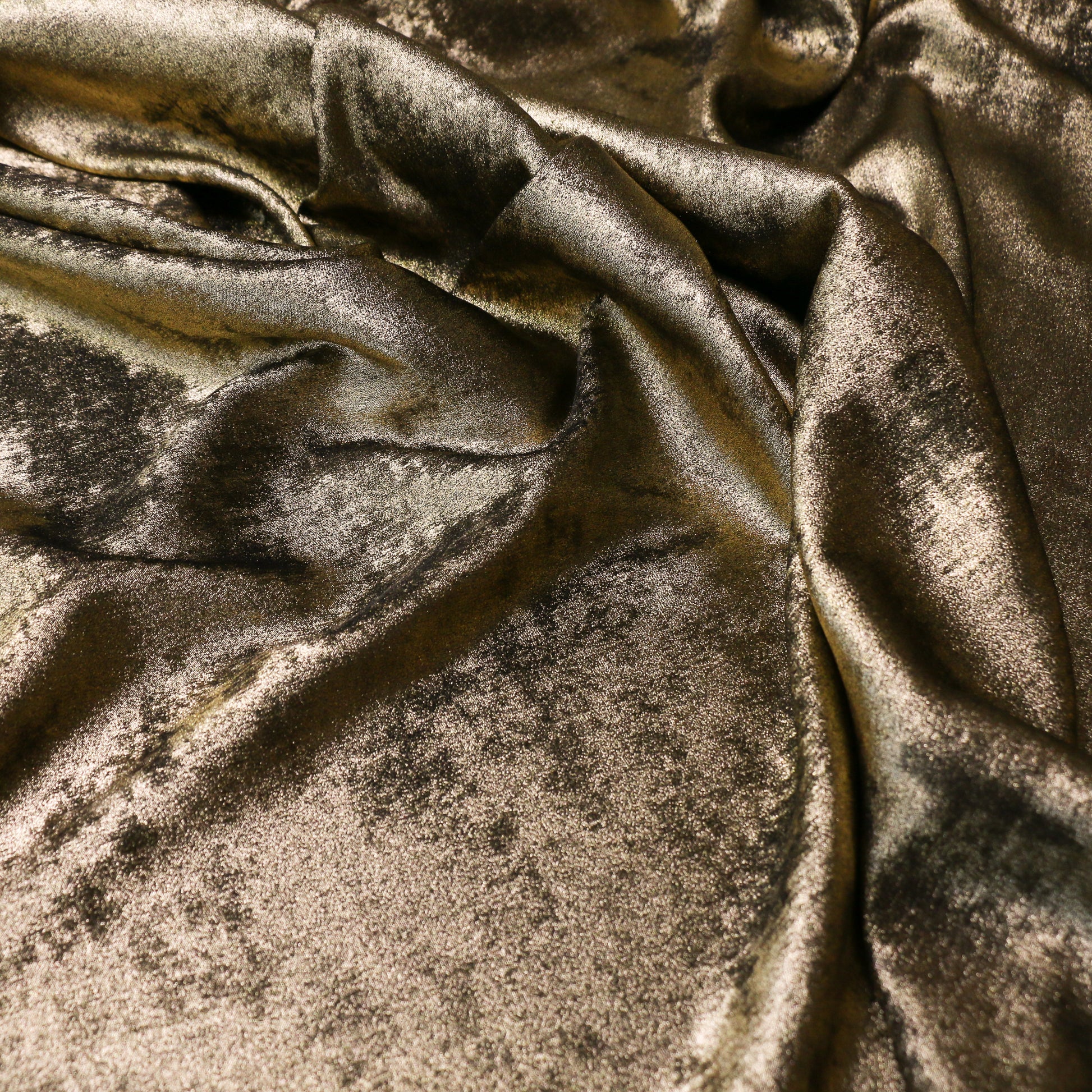 gold dressmaking powder touch fabric plain colour