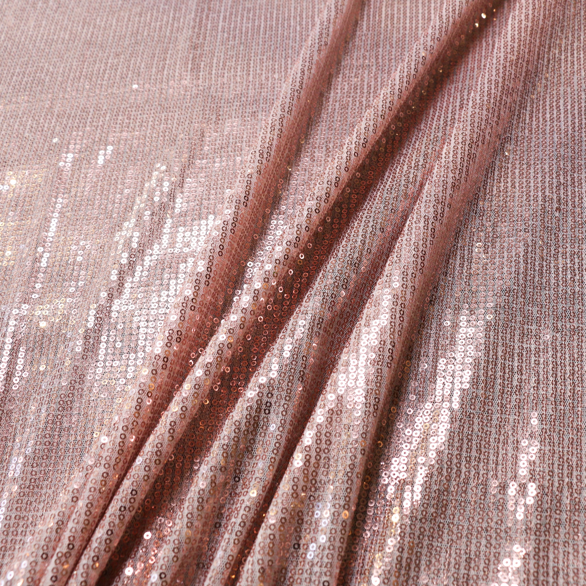 Rose gold 2024 sequin cloth