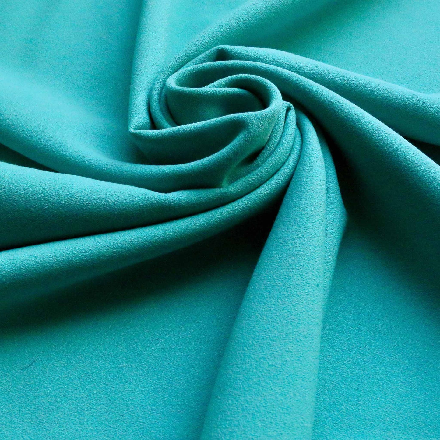 mint green crepe stretchy viscose dressmaking fabric