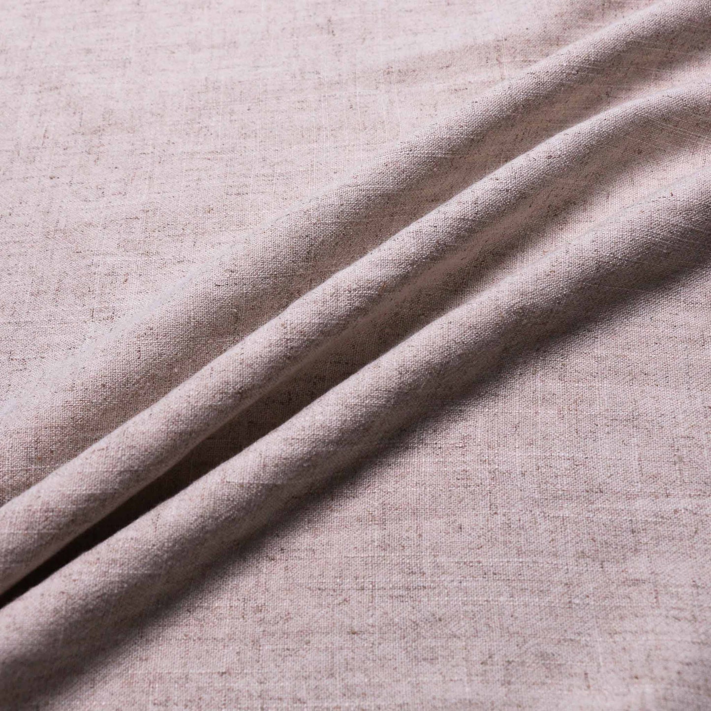 plain viscose linen fabric for dressmaking in natural colour