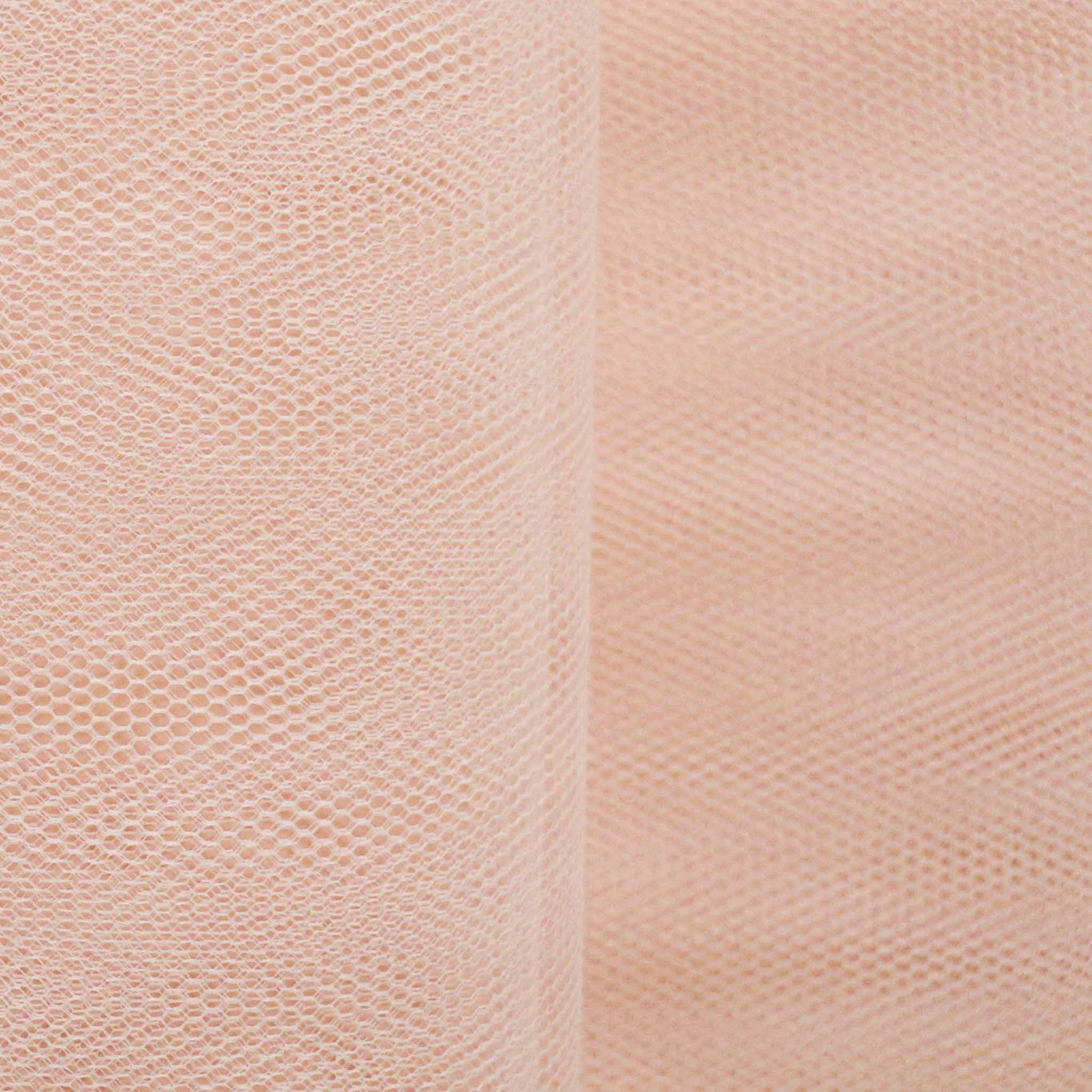 peach tulle dressmaking netting fabric