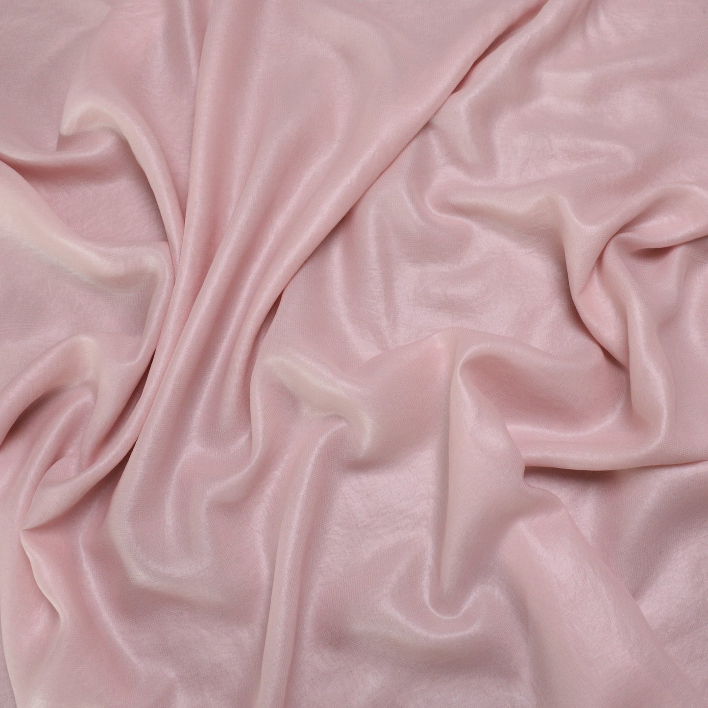 pink chiffon polyester dressmaking fabric with a wet look for sale