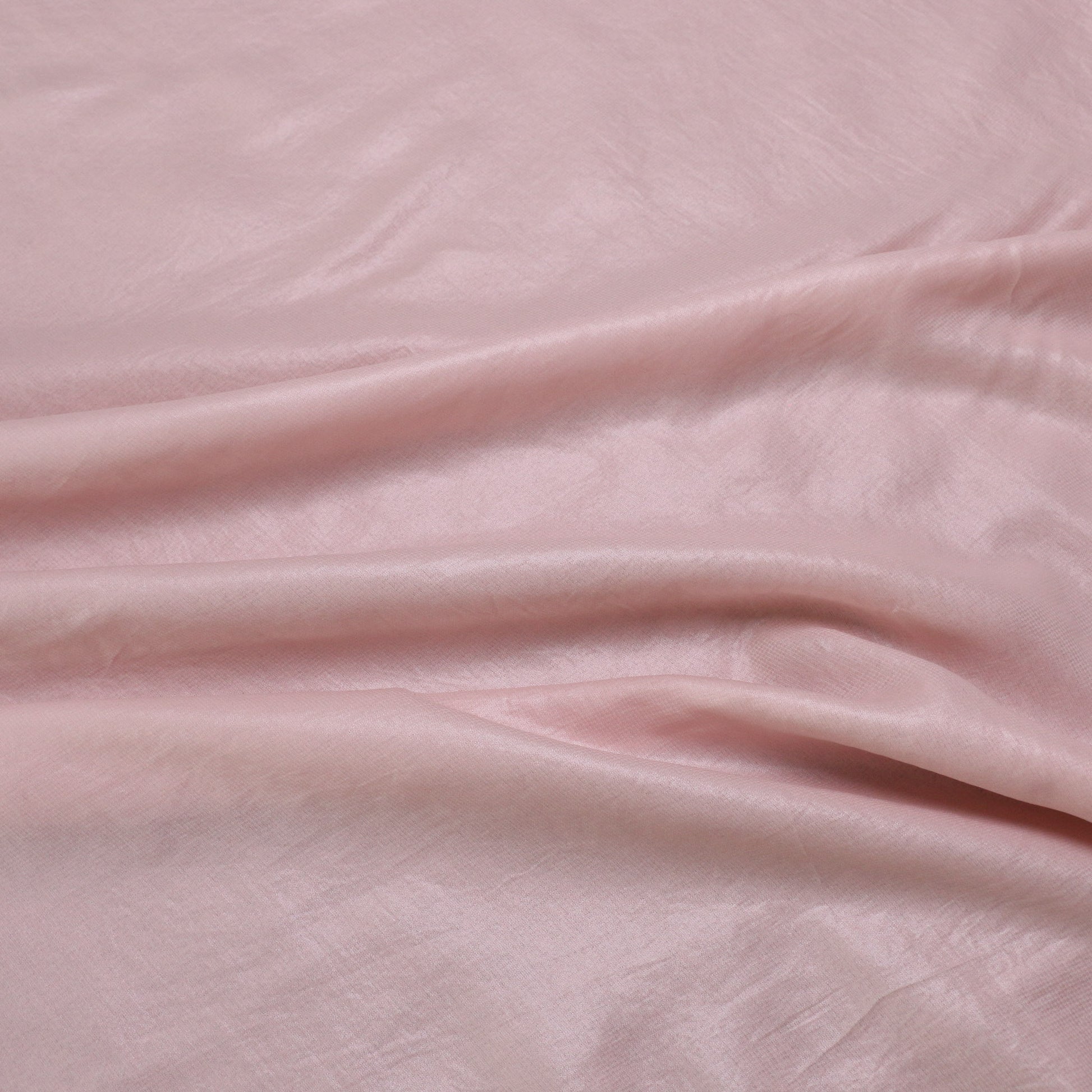 wet look pink chiffon polyester fabric for dressmaking