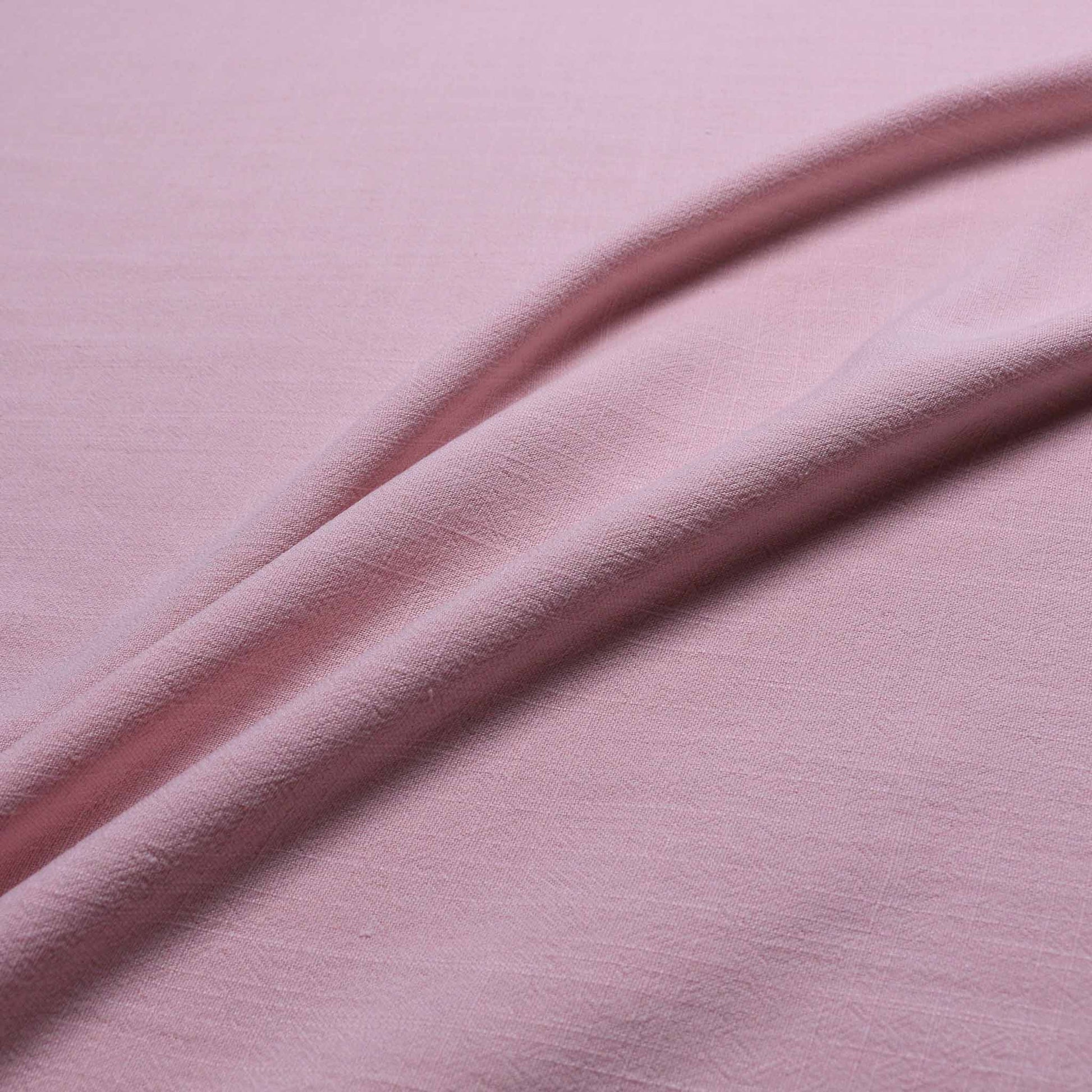 baby pink linen viscose dressmaking fabric
