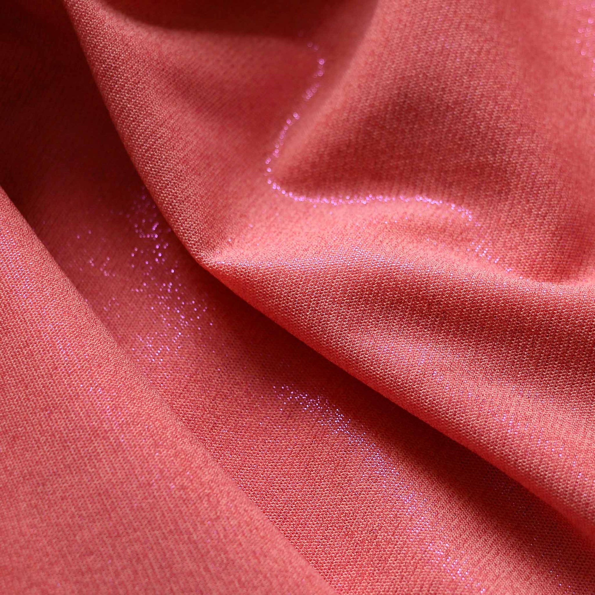 stretchy glitter mesh netting in pink for dressmaking