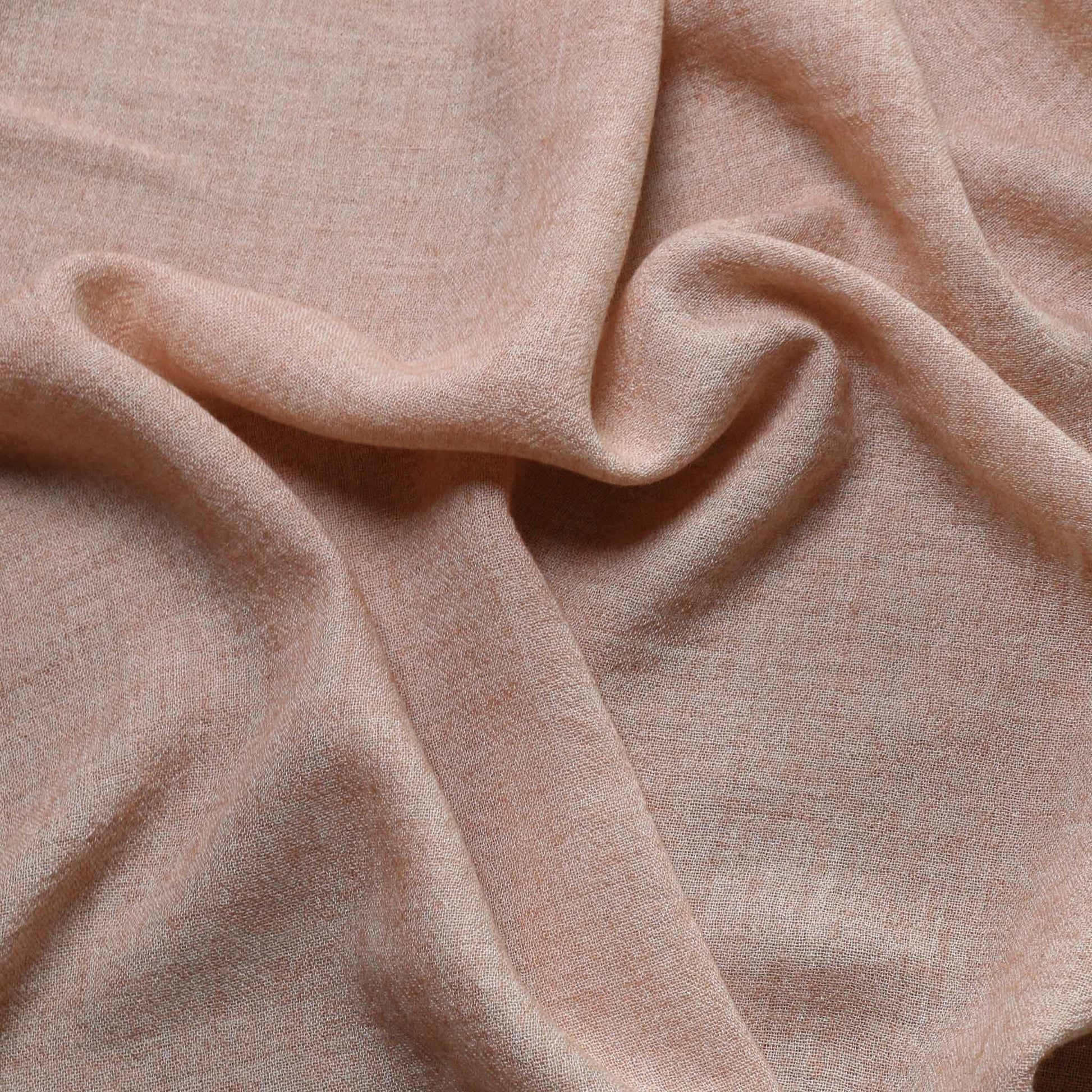 wool viscose cheesecloth dressmaking fabric in pale pink