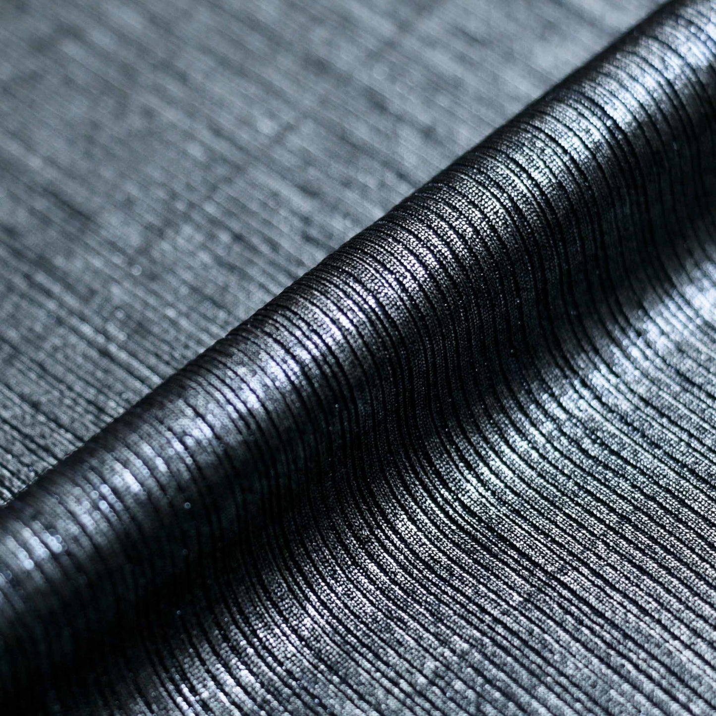 striped metallic silver lycra fabric for dressmaking