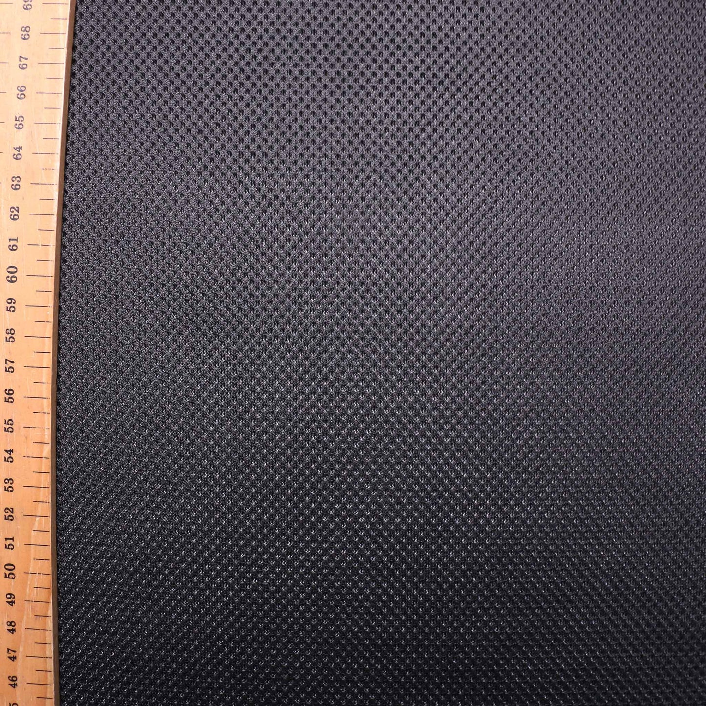 metre sports fabric in black airtex mesh spacer fabric