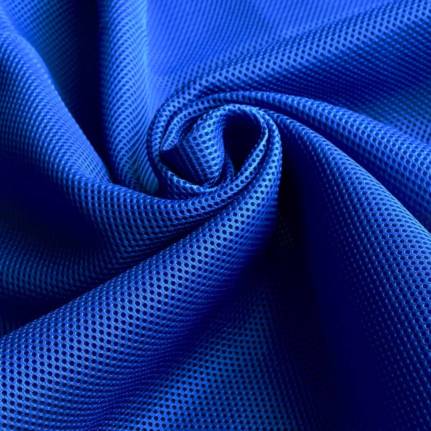 blue airtex spacer mesh sports fabric for activity wear