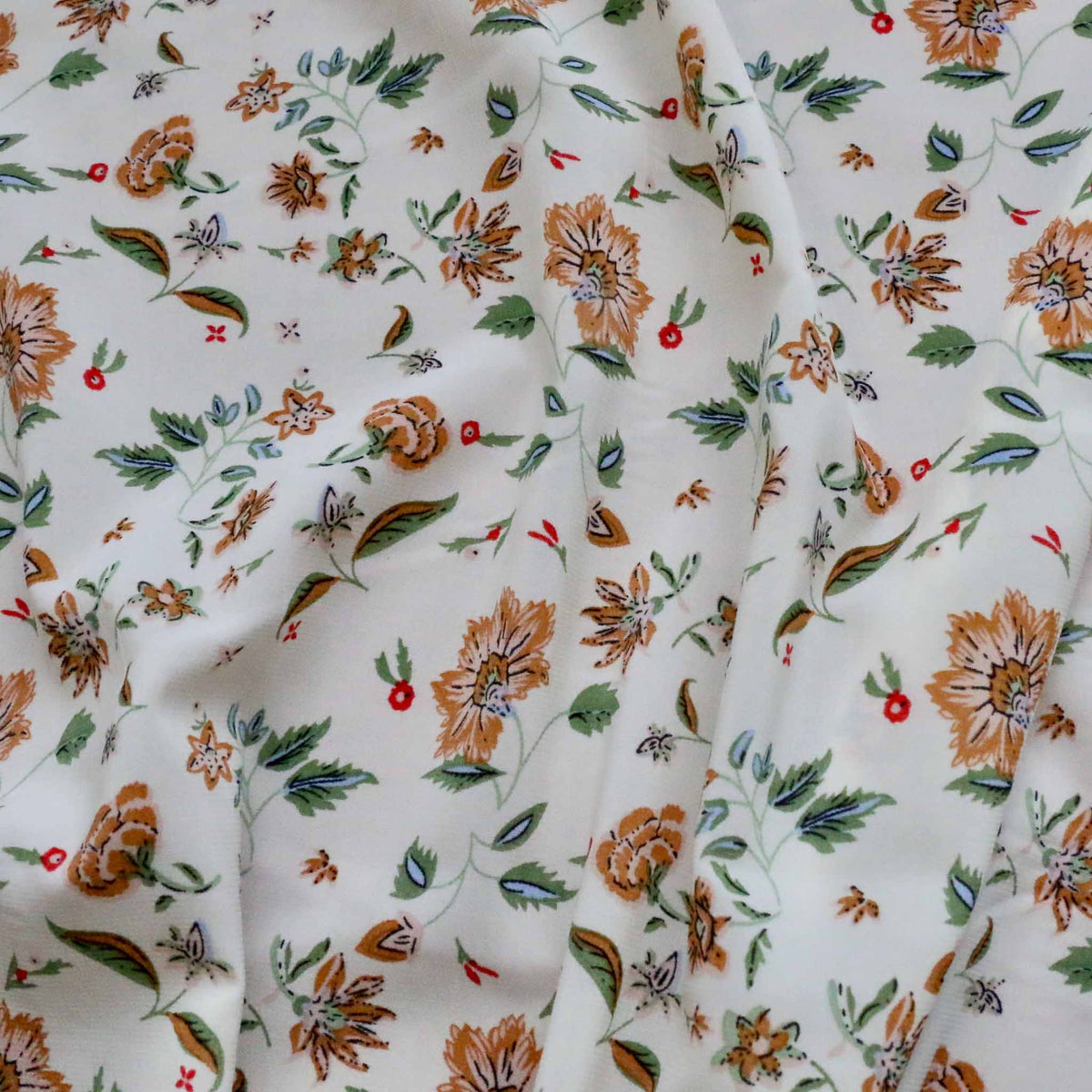 Chiffon Fabric - Cream