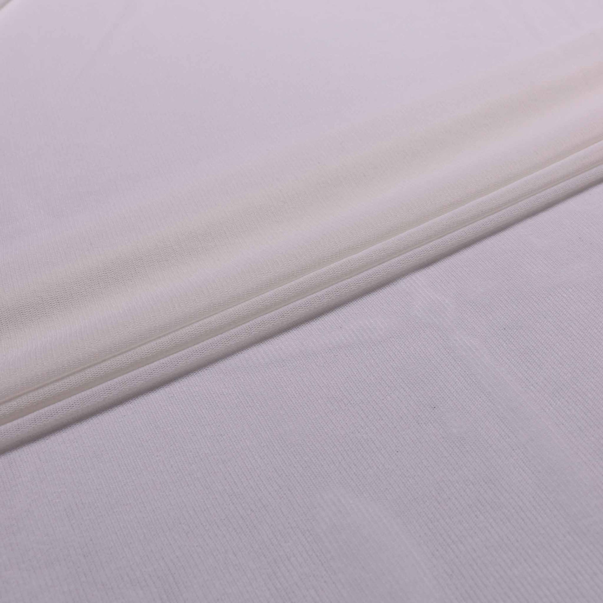 dressmaking netting fabric with stretch in white