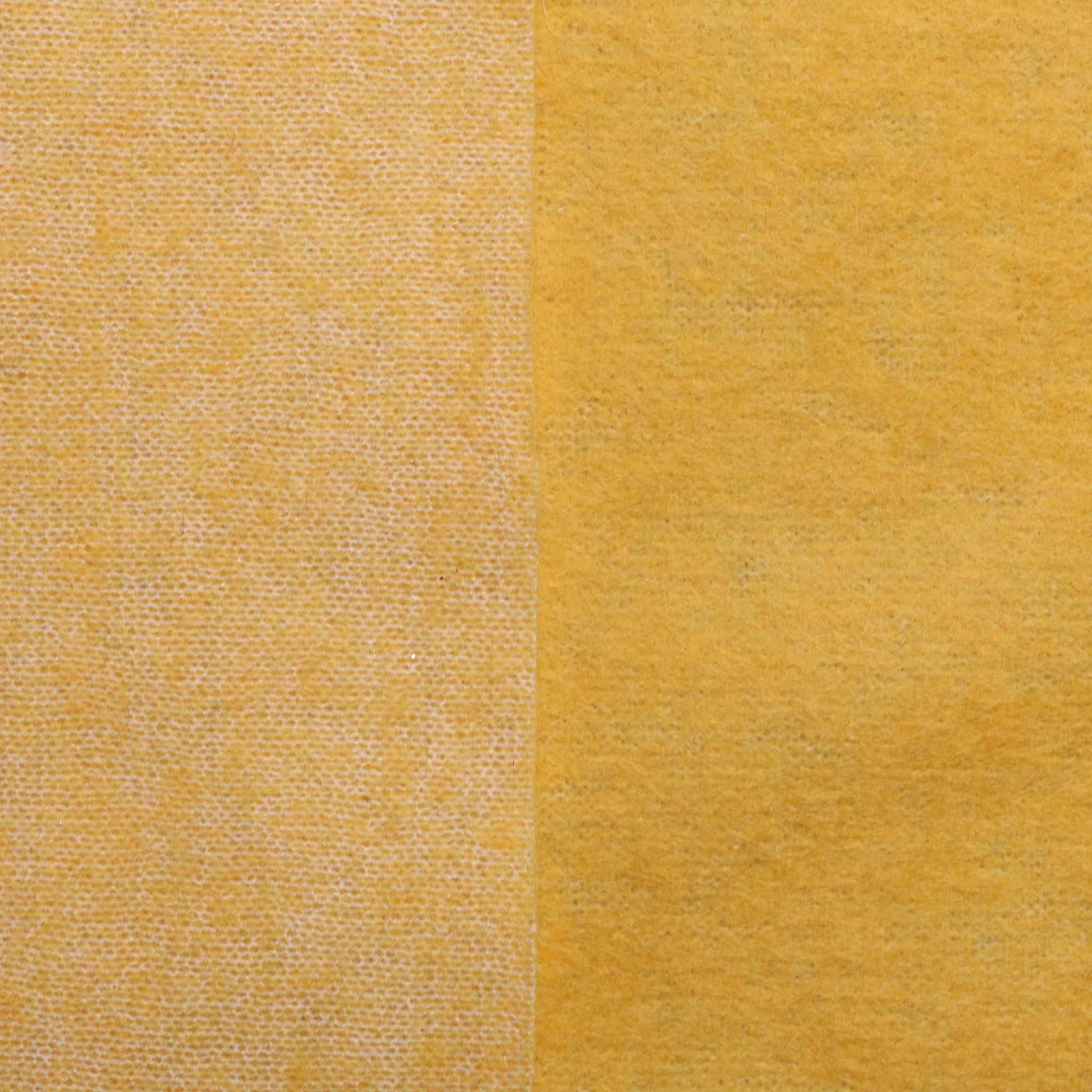 yellow pure wool flannel jersey fabric for dressmaking
